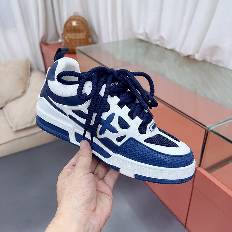 Lvagn Women''s Thick-Soled Slip-On Sneakers Comfortable Casual Versatile Sports Shoes Men''s Basketball Trendy Shoes - Image 5