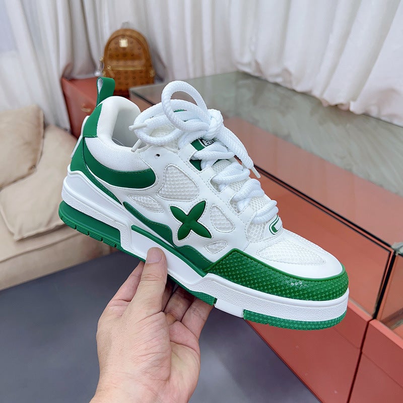 Lvagn Women''s Thick-Soled Slip-On Sneakers Comfortable Casual Versatile Sports Shoes Men''s Basketball Trendy Shoes - Image 3