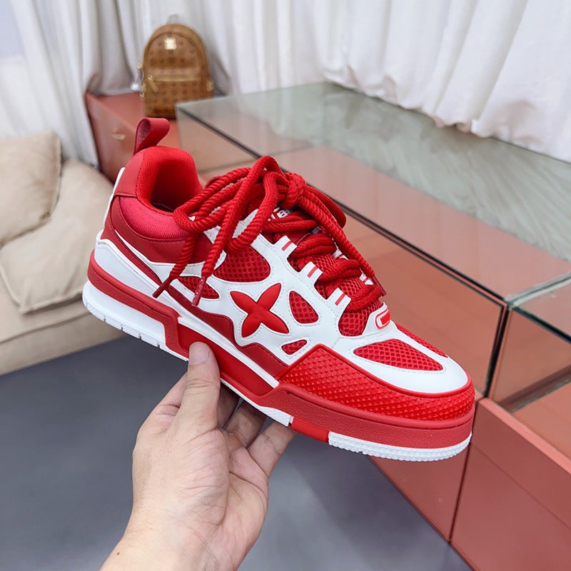 Lvagn Women''s Thick-Soled Slip-On Sneakers Comfortable Casual Versatile Sports Shoes Men''s Basketball Trendy Shoes - Image 2