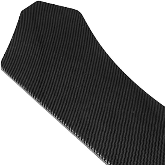 Leftwei Car Carbon Fiber Style Front Bumper Chin Spoiler Textured Design for Drivers for 5PCs Front Bumper Lid Splitter - Image 2