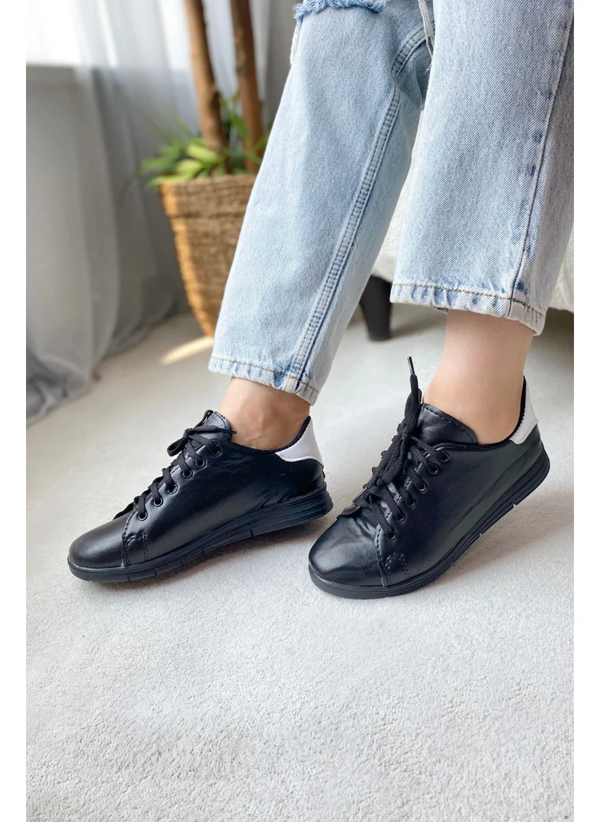 Tofisa 22076-SYH-BLACK-WHITE Sports Shoes