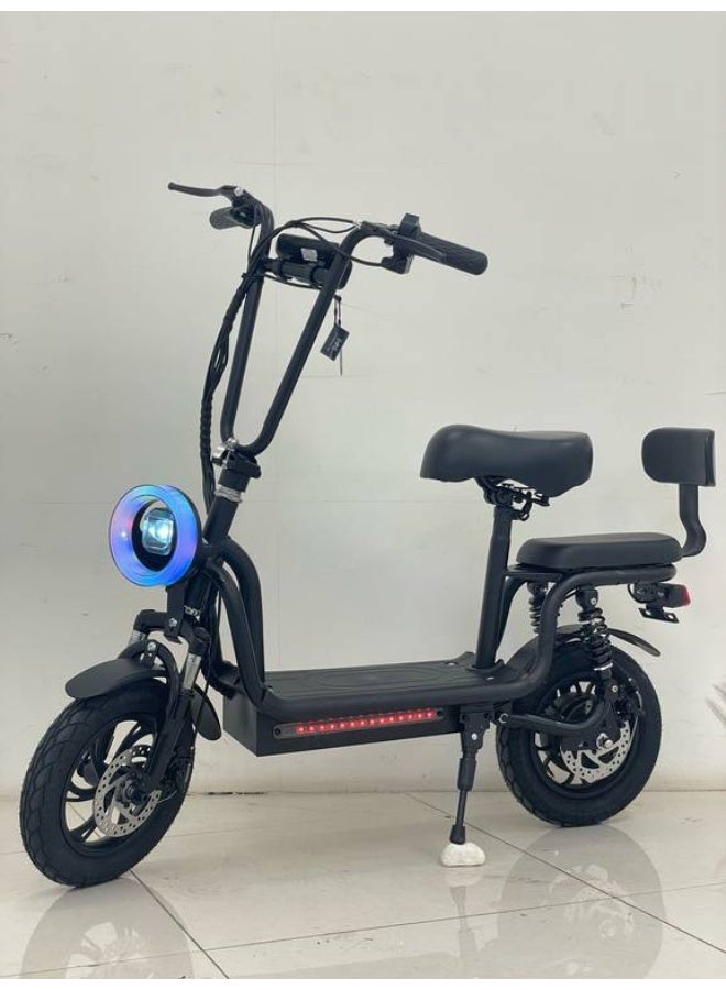 سكوتر ابو سلة ومقعدين المطور 48 فولت مقاس 12 - Image 2