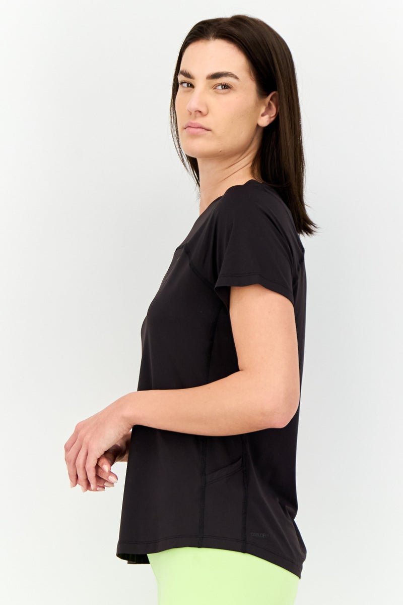 PUMA Women Sportswear Fit Short Sleeves Training Top, Black - Image 2