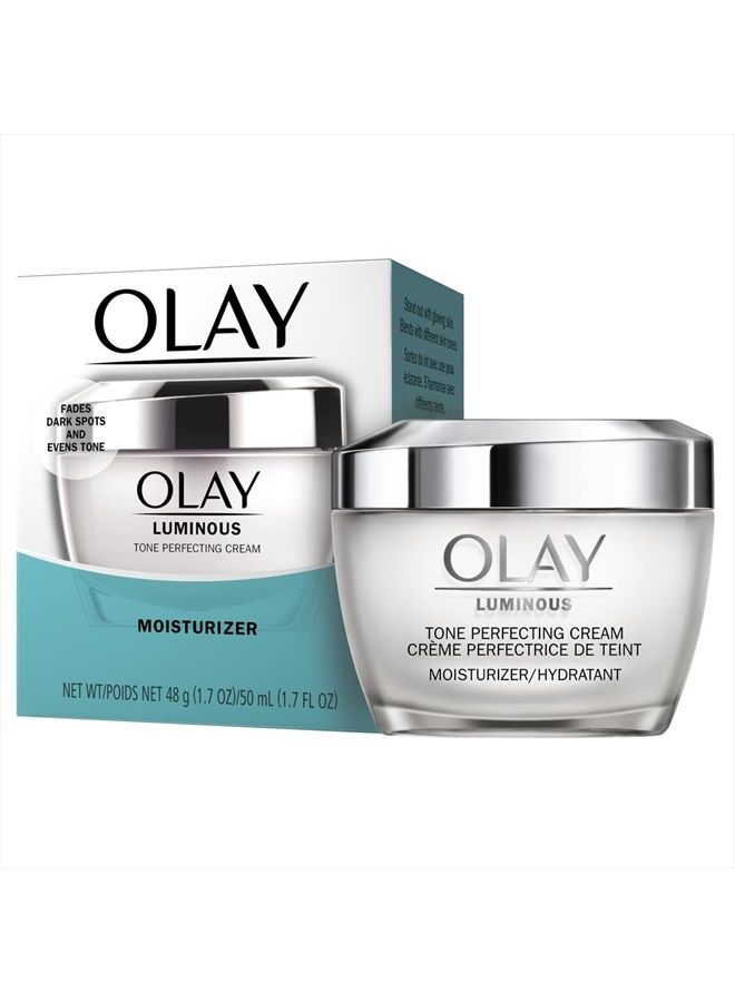 Olay Dark Spot Corrector by Olay, Luminous Tone Perfecting Cream and Sun Spot Remover, Advanced Tone Perfecting Face Moisturizer, 48 g (Packaging may vary)  - Image 5