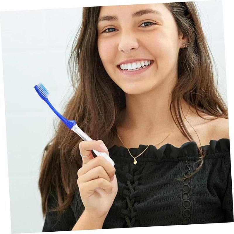 10 حزمة فرشاة أسنان قابلة للطي للسفر مدمجة للتخييم تصميم تنظيف عميق قبضة مريحة - Image 4