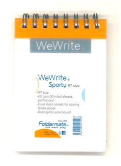 Foldermate 3-Piece A7 Size Spiral Notebook 70 Sheets  - Image 2