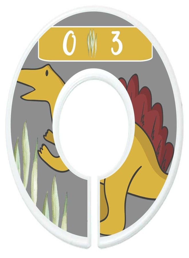 Mumsy Goose Baby Boy Clothes Dividers Nursery Closet Dividers Dinosaurs - Image 2