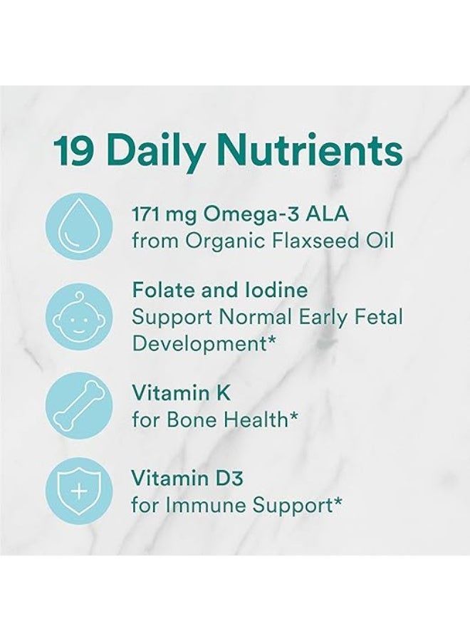 SmartyPants Organic Prenatal Complete 90 Count - Image 3