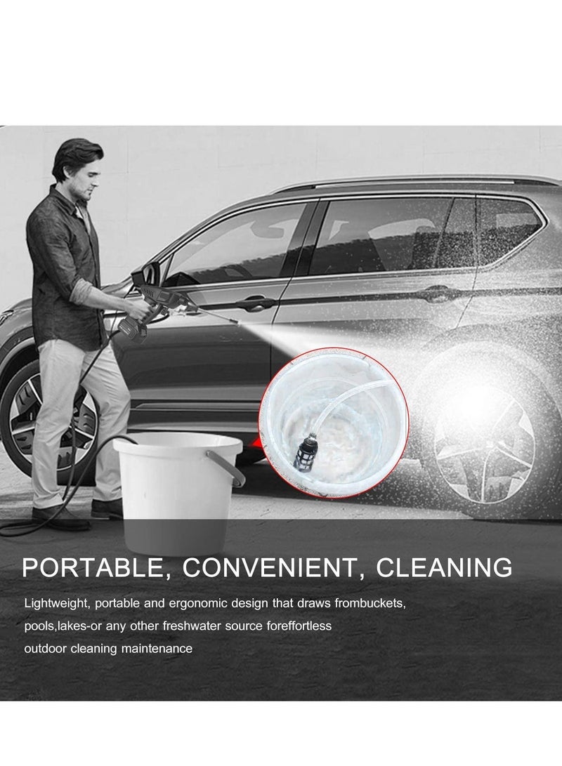 Cordless Electric High Pressure Washer Multicolour 9meter - Image 2