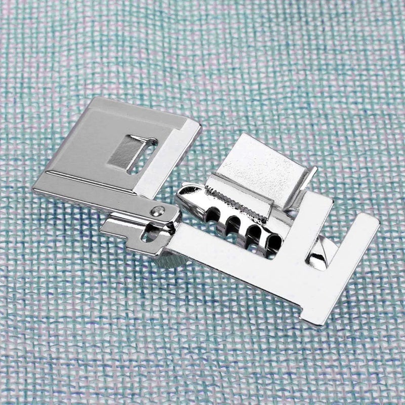 ThreadNanny قدم ماكينة الخياطة لتثبيت الشريط تناسب جميع ماكينات الخياطة ذات الساق المنخفضة من سنجر، براذر، بيبي لوك، يورو برو، جانومي، كينمور، وايت، جوكي، نيو هوم، سيمبليسيتي، إيلنا وغيرها من ThreadNanny - Image 2