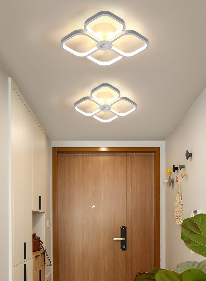 YATAI LIGHTING Modern Ceiling Light, Dimmable LED Multi-Square Flush Mount Ceiling and Wall Lamp, 32W Acrylic and Aluminum Lighting Fixture for Living Room Bedroom Kitchen Dining Room - Image 5