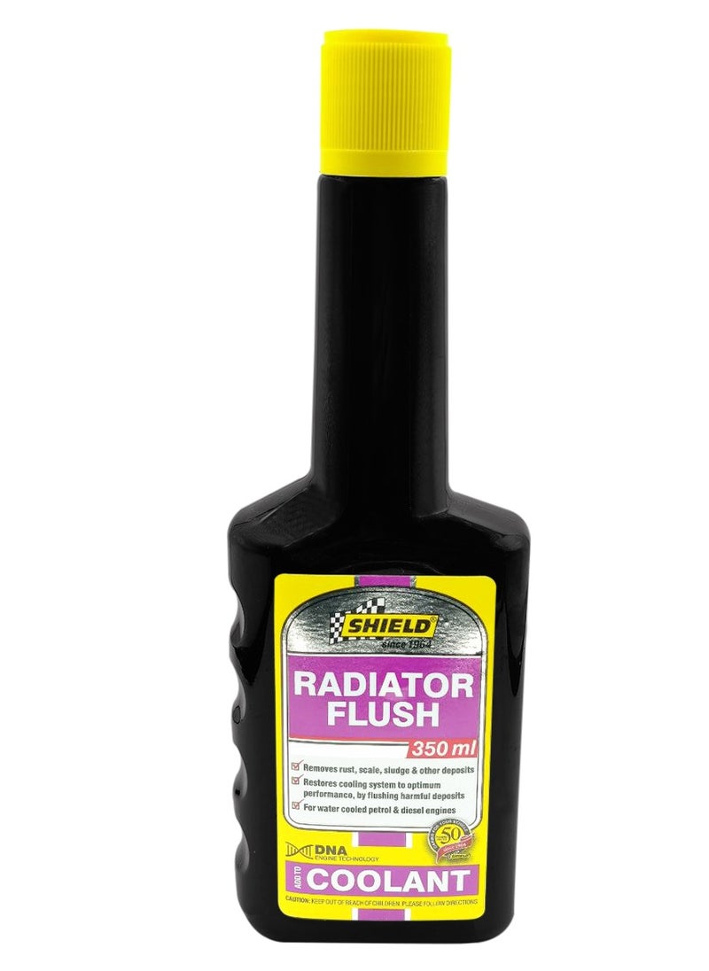 Shield - SHIELD SH206 Radiator Flush 350ml Removes Rust Scale Sludge Other Deposits Restores Cooling System For Water Cooled Petrol, Diesel Engine - Image 1