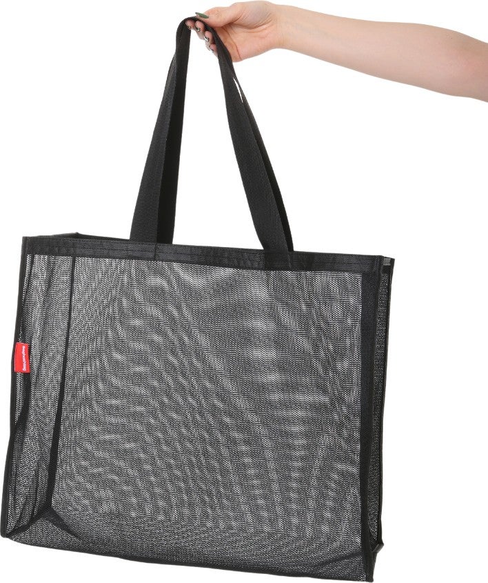 Baghashtag Black Mesh Bag  - Image 1