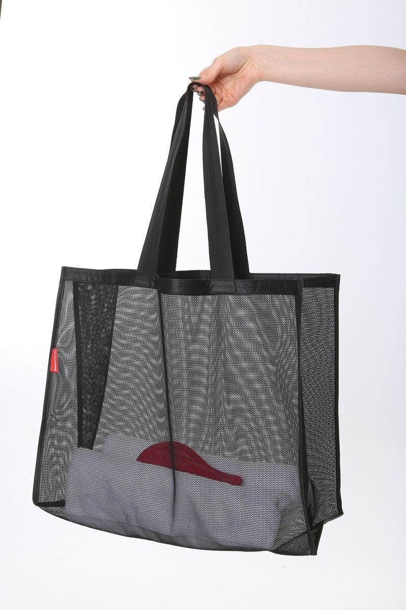 Baghashtag Black Mesh Bag  - Image 2