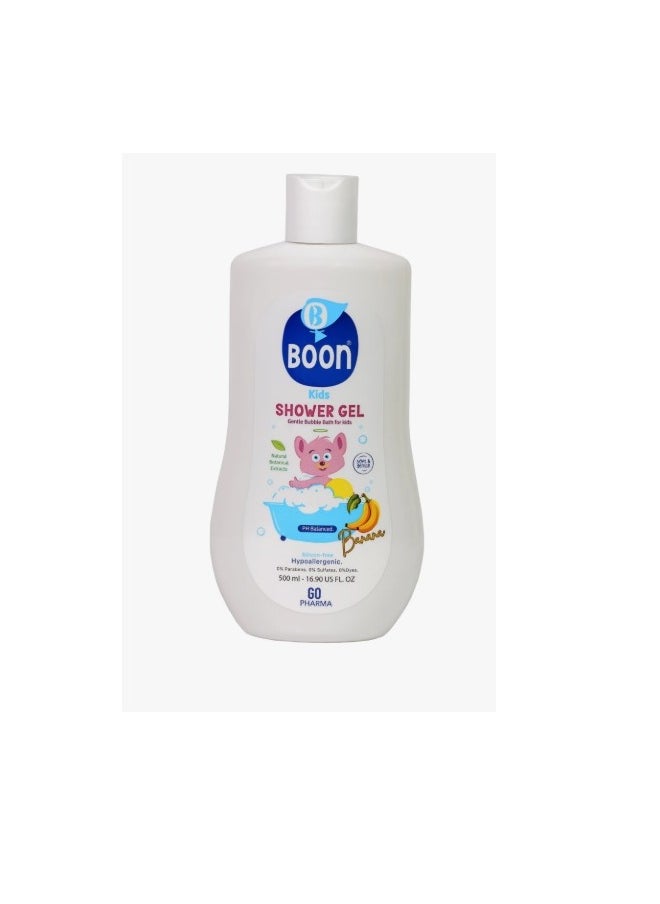 BOON - Shower Gel Banana Gentle Bubble Bath For Kids 500 Ml - Image 1