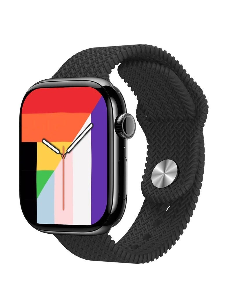 HK11 Pro Max Smart Watch for Men & Women Sports Fitness Watch with Health Monitoring Call & Message Alerts Waterproof Activity Tracker Compatible with Android & iPhone - Image 1