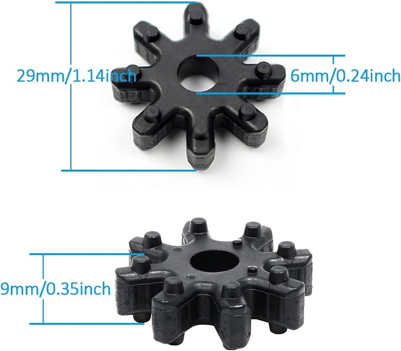 YXCCSE 15 Pcs 56315-2K000FFF Flexible Steering Coupler Flexible Coupling Steering Coupler, Flexible Steering Coupling Steering Coupler for Hyundai Kia - Image 2