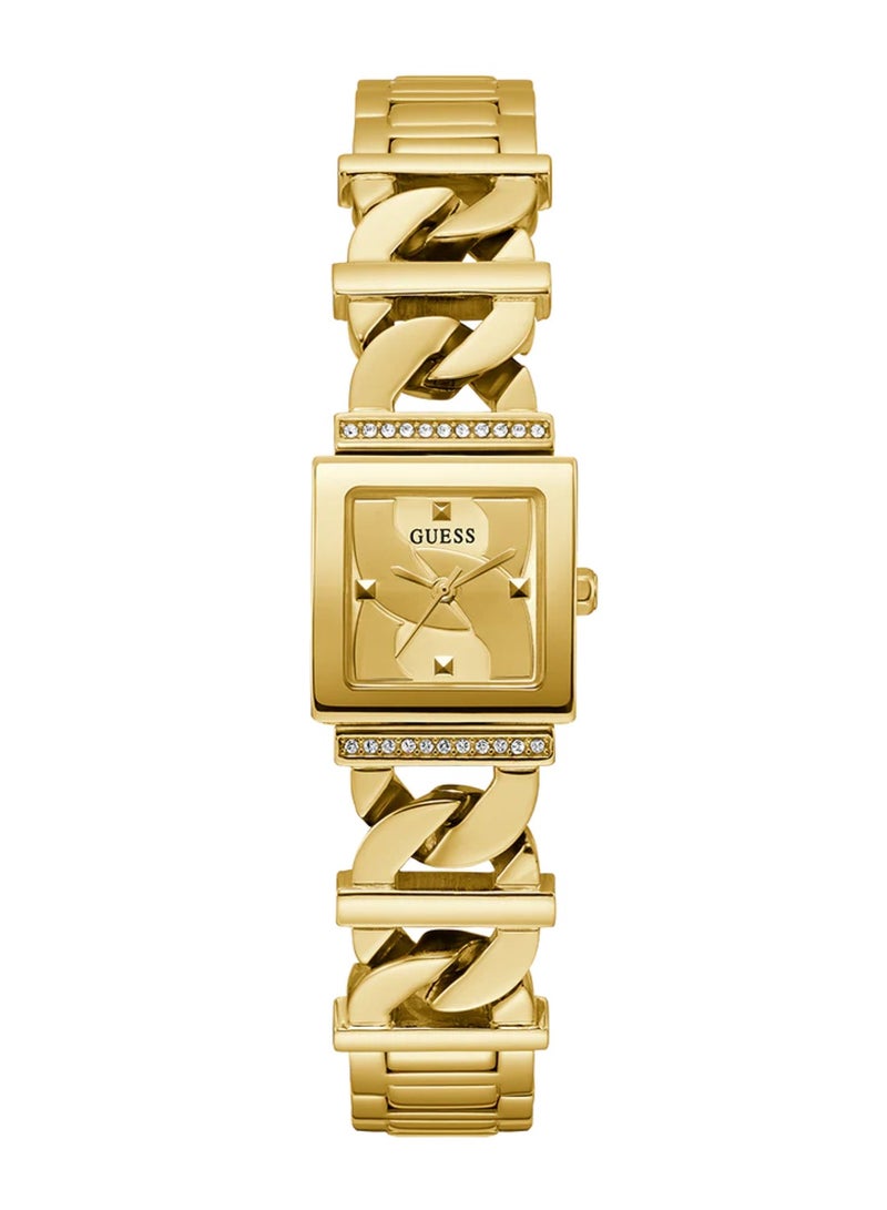 GUESS Women Analog Quartz Stainless Steel Gold Case Watch GW0603L2 - 20.8 - Image 1