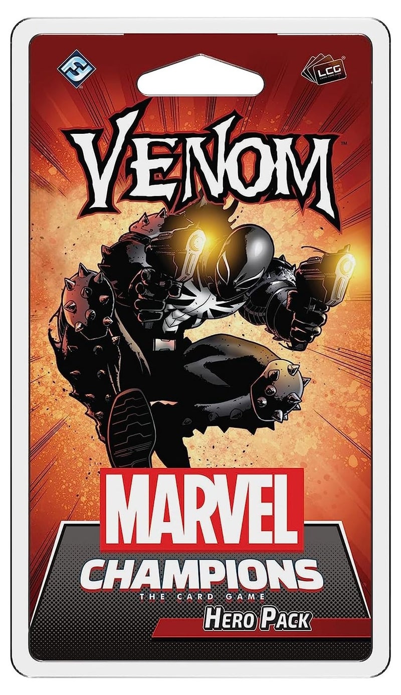 Fantasy Flight Games Marvel Champions The Card Game Venom HERO PACK - Superhero Strategy Game  Cooperative Game for Kids and Adults  Ages 14+  1-4 Players  45-90 Minute Playtime  Made by Fantasy Flight Games - Image 1