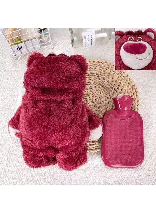 Winter Warmth Stuffed Plush Toys Cute Steiff Bear Hand Warmer Doll Short Hair Animal Shaped PP Cotton Filled Non-Cartoon Bear-Color:Breathe Garfield-Height:30cm  - Image 5
