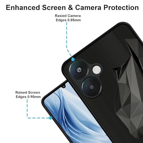 VIDO Exclusive Soft Back Case Cover for Mi Redmi 13C 5G / Poco M6 5G (Shock Proof |360 Degree Complete Protection) - Image 2