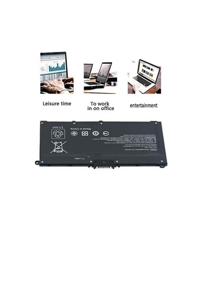 بطارية لابتوب HT03XL TF03XL متوافقة مع HP Pavilion 14-CE 14-CF 14-CK 14-DF 14-DH 14-MA 14-cm 14Q-CS 14Q-CY 15-CS 15-DA 15-DB 15-CW 17-by 17-CA G7 340 348 G5 L11119-855 L11421-421 - Image 3