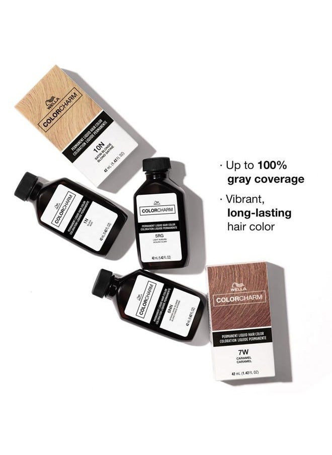 Nurse Jamie COLORCHARM Permanent Liquid Hair Color for Gray Coverage| 8N Light Blonde | 1.4 Fl Oz  - Image 4