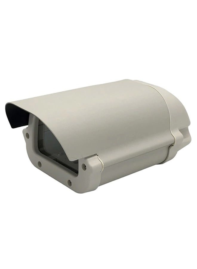 OwlCat 6inch Security CCTV Camera Housing Case Clear Glass Without Lens Cutout Surveillance Shell Outdoor Waterproof Enclosure Aluminium Alloy Cover, 240mm x 135mm x 100mm, 6006A - Image 1