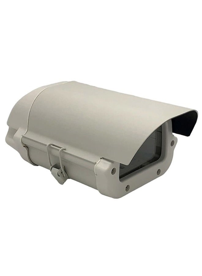 OwlCat 6inch Security CCTV Camera Housing Case Clear Glass Without Lens Cutout Surveillance Shell Outdoor Waterproof Enclosure Aluminium Alloy Cover, 240mm x 135mm x 100mm, 6006A - Image 2