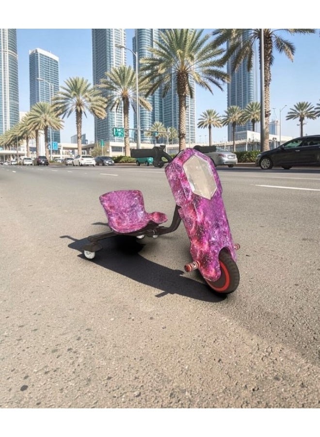 سكوتر كهربائي للأطفال بثلاث عجلات مع بطارية قابلة لإعادة الشحن وأضواء LED - Image 3