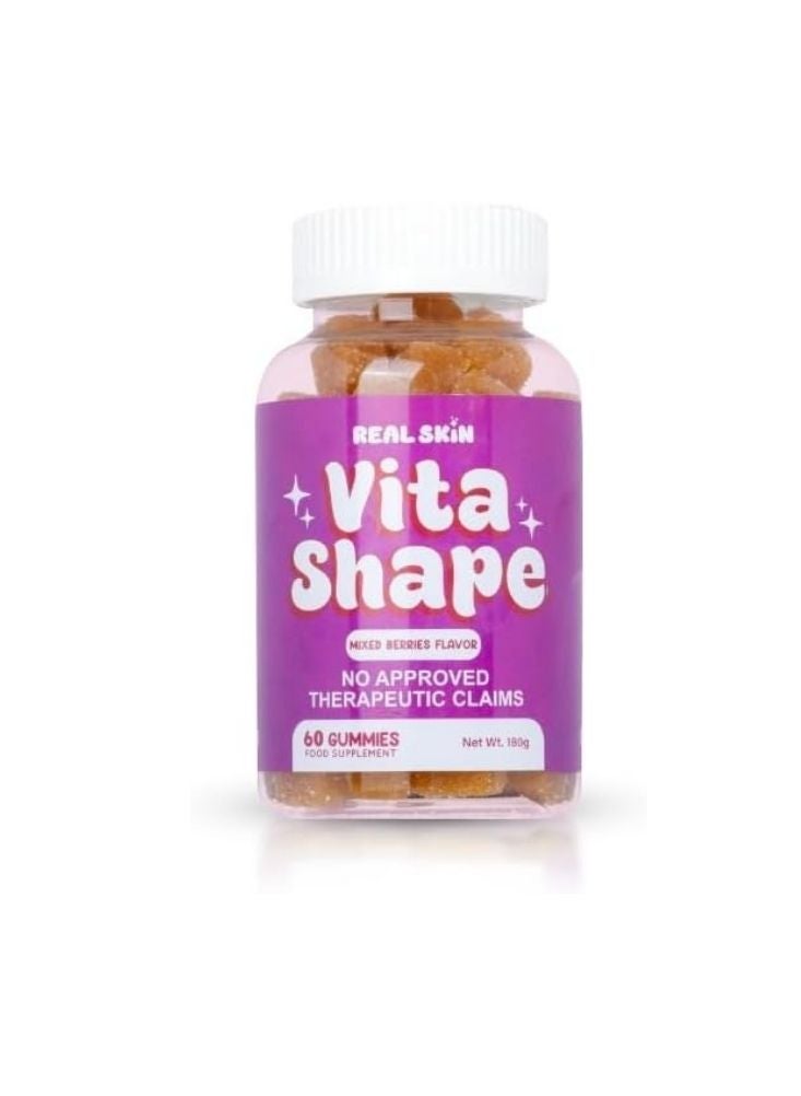 Real Skin Vita Shape Gummies – Mixed Berries Flavored Weight Management Supplement