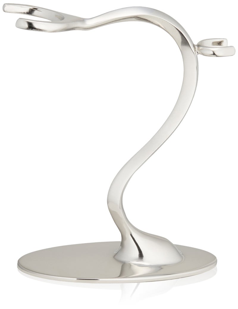 eShave Shave Nickel Plated S Shaving Stand - Image 1