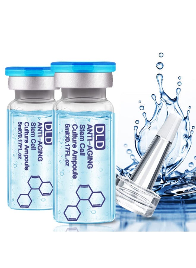 Hyaluronic Acid Serum Ampoule Set for Microneedling Skin Spa Treatment