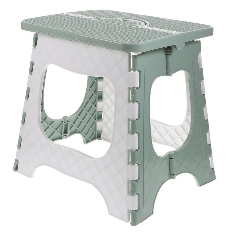 Black Folding Camping Chair Portable Lightweight Sturdy Collapsible Stool for Home Outdoor - Image 2