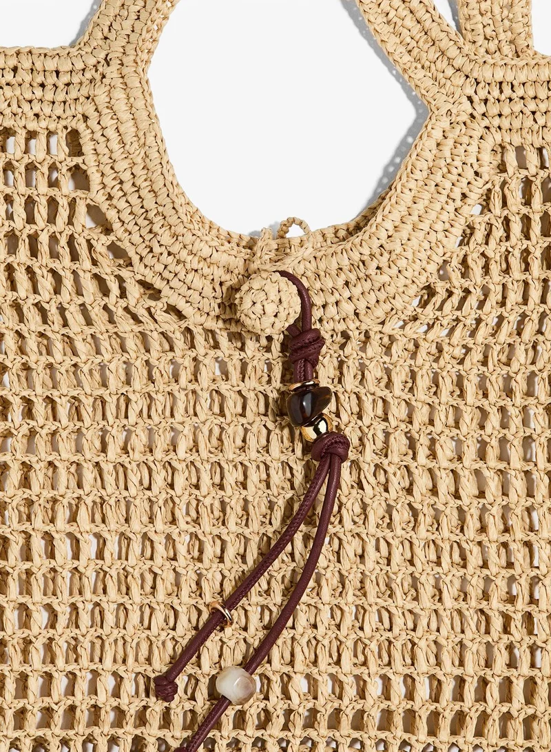H&M Straw tote bag