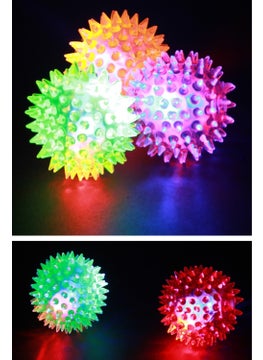 RoseRoi 1 Piece Exercise Stress Ball Spiky Luminous Ball  - Image 2