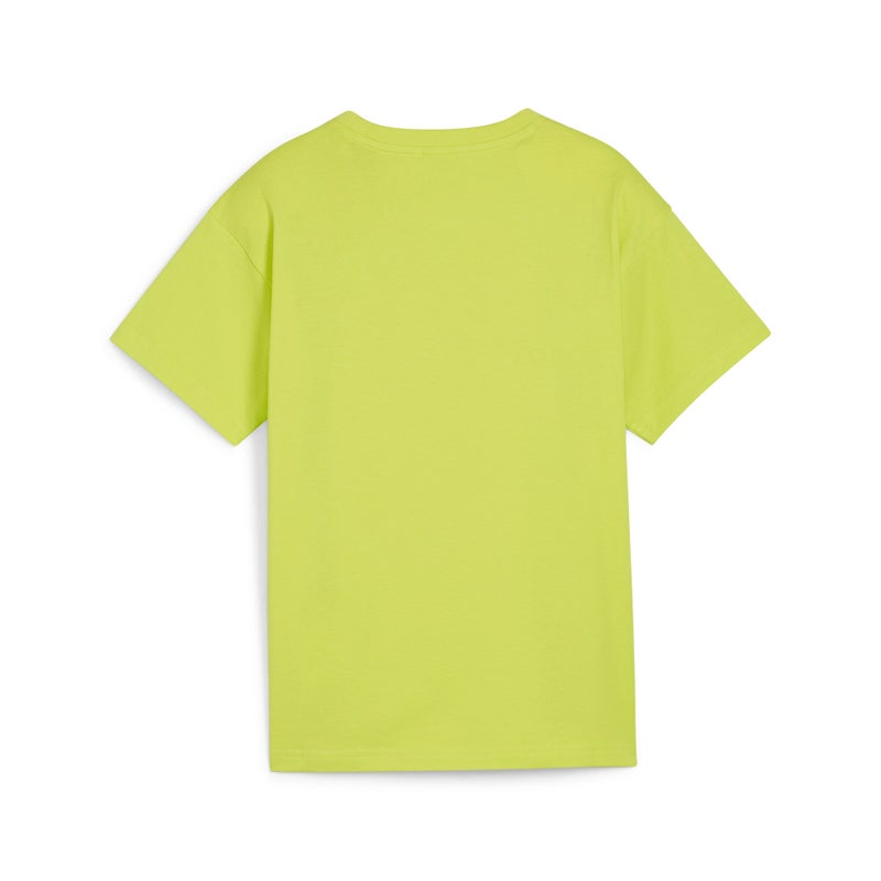 PUMA Better Classics Boys Green Relaxed T-shirt - Image 5