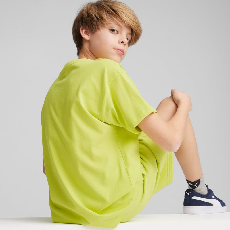 PUMA Better Classics Boys Green Relaxed T-shirt - Image 2