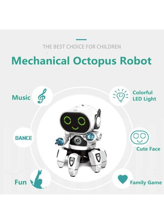 Mechanical Octopus Rc Robot With Colourful Led Light And Music For Kids 18cm - Image 2