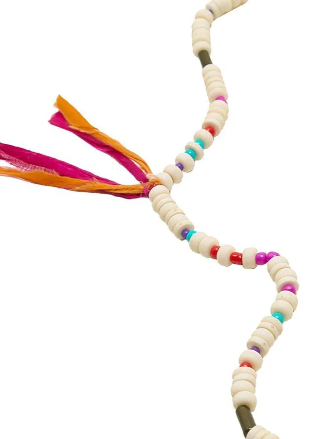 PARFOIS Long Necklace With Multicolor Beads