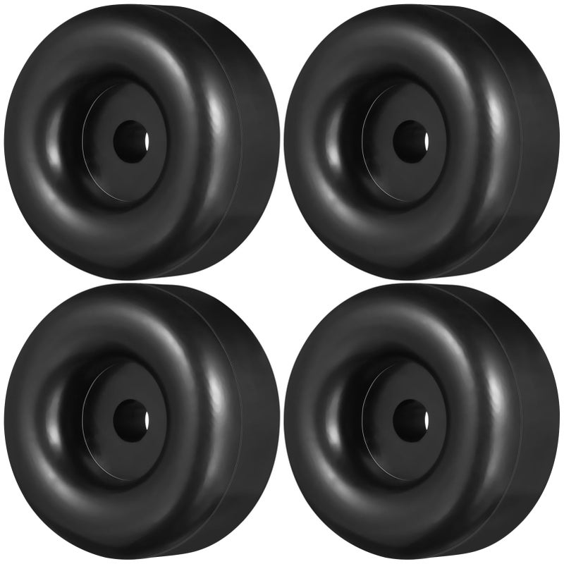 4 Pack Round Door Bumpers Replacement Anti Vibration Pads Secure Stable Easy Install - Image 2