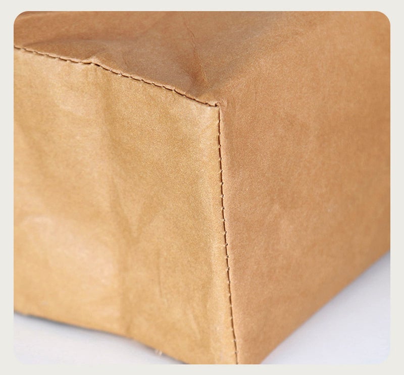 Prudance Washable Paper Storage Bags - Reusable Grocery Bags 6 x 11 Inches Kraft Plant Pots Home Storage Baskets Bread Fruit Packing - Image 4