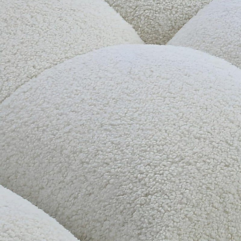 Comfynest Modern 3-Seater Sofa with Sherpa Upholstery - Image 3