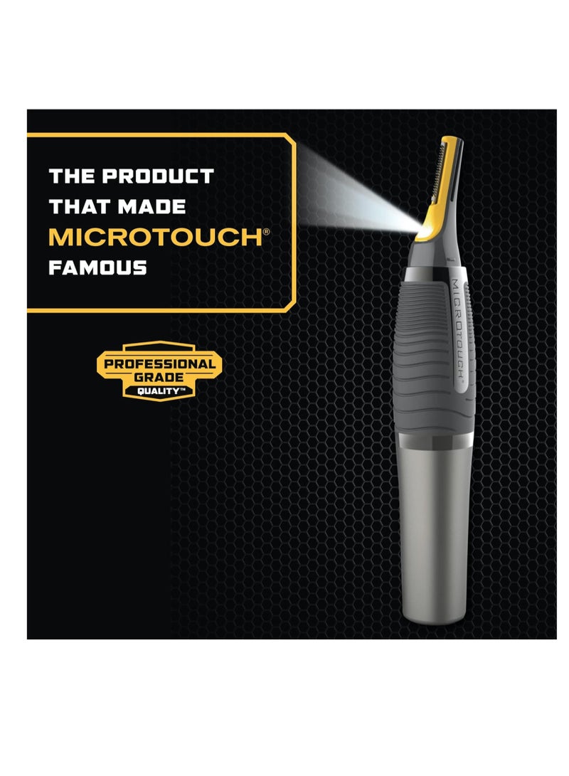 Micro Touch ماكينة تشذيب شخصية مضاءة من مايكرو تاتش تيتانيوم ماكس - Image 5
