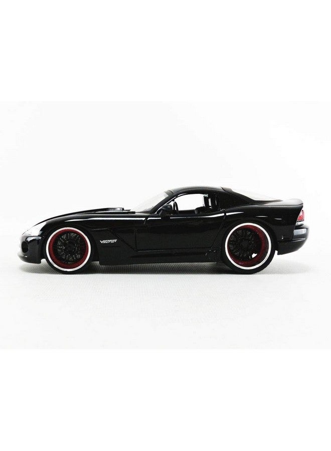 Jada Toys Fast & Furious 1:24 Letty's Dodge Viper SRT10 Die-Cast Car, Toys for Kids and Adults,Black - Image 3