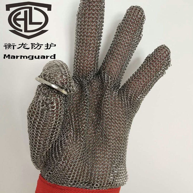 5-Level Cut Resistant Stainless Steel Gloves - Image 2