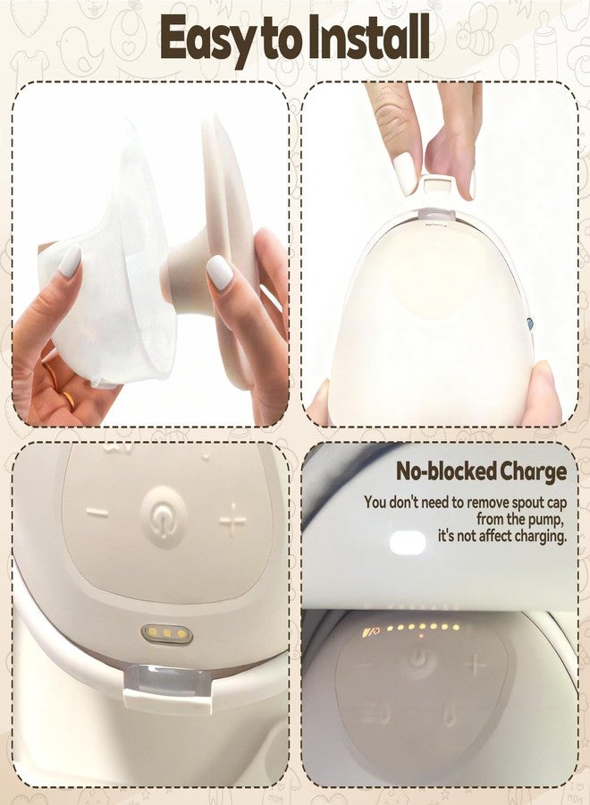 MaiTianna 4pcs Breast Pump Spout Cap Compatible with eufy S1 Pro/S1/E10/E20,Breast Pump Replacement Parts - Image 3