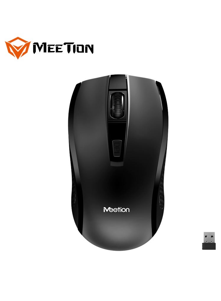 Meetion 2.4GHz Wireless Combo C4120little C4120 Little 2.4GHz USB Nano receiver Does coverage range up to 10m Mouse resolution 800/1200/1600dpi - Image 3