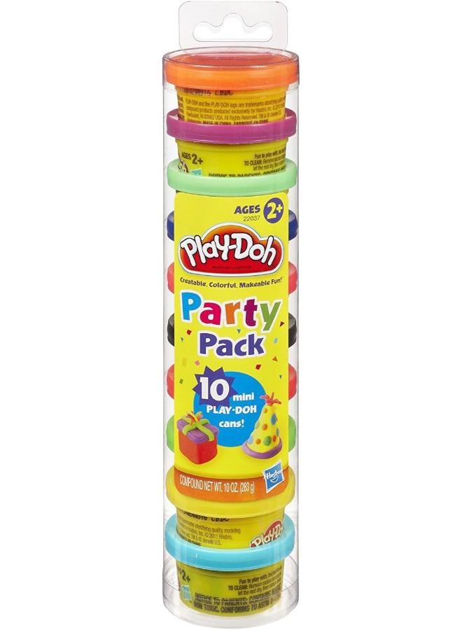 Play-Doh Hasbro Play Dough, 10 Pieces - Multi Color - Image 1