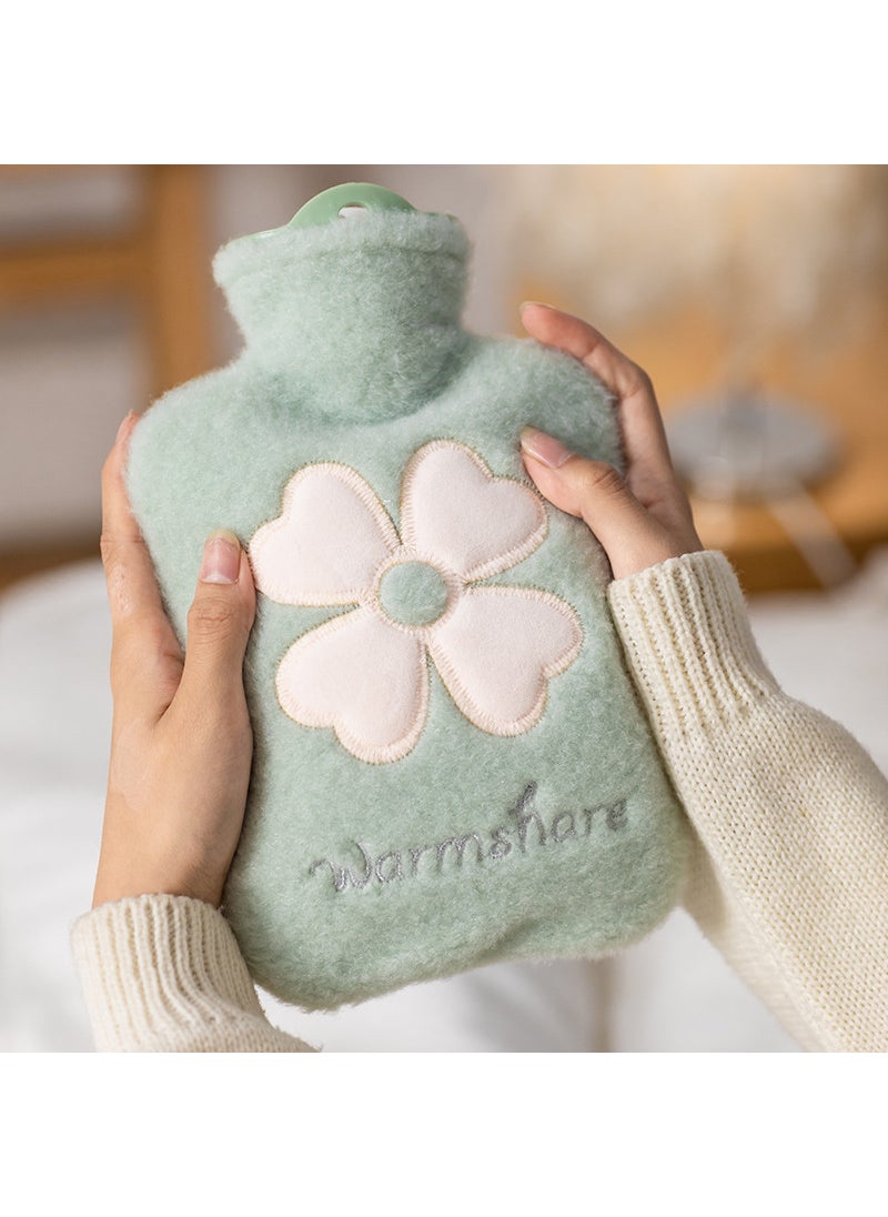 Generic Cartoon Plush Hot Water Bag Mini Hand Warmer 500ml Twilight Pink  - Image 2